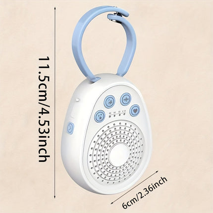 2025 Model: White Noise Device Featuring 16 Calming Sounds, Compact Sleep Assistant