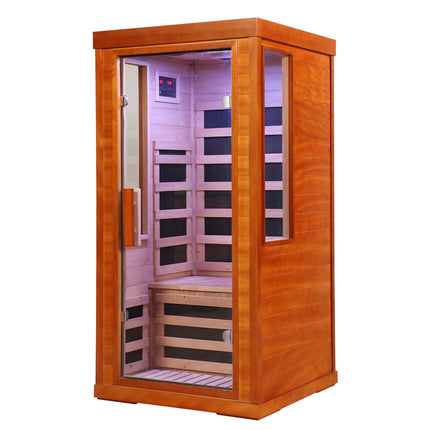 1 person far infrared sauna room