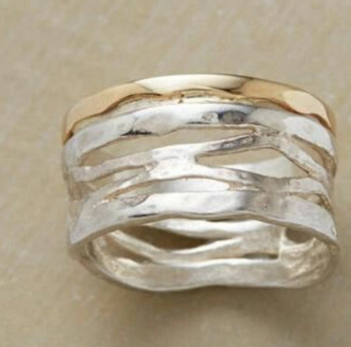 French Retro Hollow Ring Creative Minimalist Bracelet