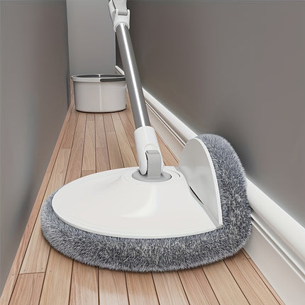 1 Set, Household Spin Mop And Bucket Set, With 4 Mop Cloths, Creative Bendable