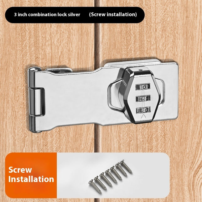 Wardrobe Password Lock Punch-free Cabinet