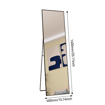 Full-Length Mirror, Freestanding Mirror, Rectangular Large Wall-Mounted Mirror