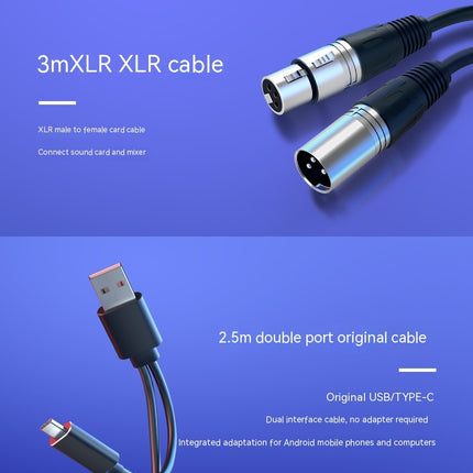 Dynamic Noise Reduction Multifunctional Microphone