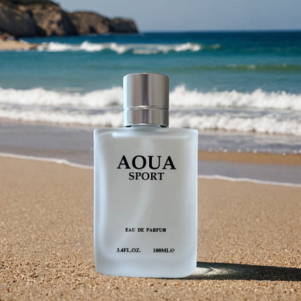 Mens EDP 3.4oz AOUA, Top Notes Lime/Neroli/Jasmine