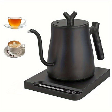 Kettle with Gooseneck Design, Adjustable Temperature Settings, 7 Predefined Temperatures