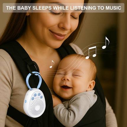 2025 Model: White Noise Device Featuring 16 Calming Sounds, Compact Sleep Assistant