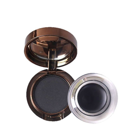 Waterproof Sweat-proof And Smudge-proof 2-in-1 Dual-color Eyeliner And Brow Gel