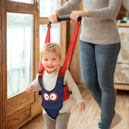 Adjustizable Baby & Toddler Walking Belt with Safety Belt  Owl Walking Trainer, Segmented Step