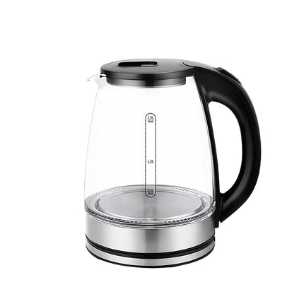 110V High Borosilicate Electric Kettle 33.85-101.44oz Capacity, 1000W Power, Easy Cleaning,