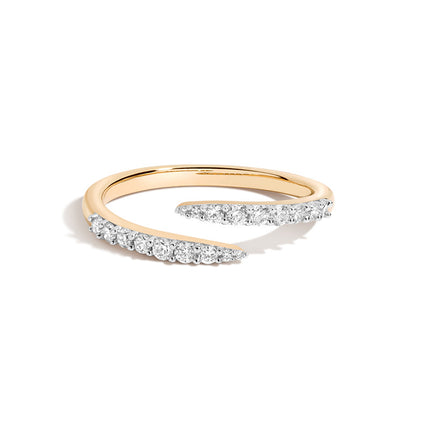 Exquisite Diamond-studded Open Adjustable Ring For Women