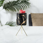 Black large / Gold shelf