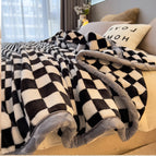Checkered Pattern / 59.06X78.74inch