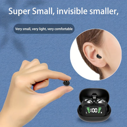 Wireless Headphones - Impossibly Compact Peanut Design,