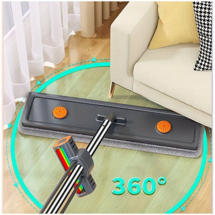 Mop for Living Room, Bedroom, Bathroom, Kitchen and Floor Cleaning - Wet & Dry Flat