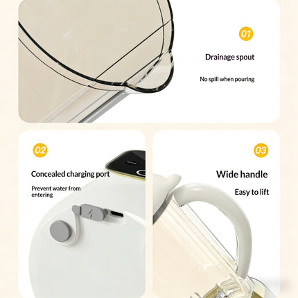 Portable Multi-functional Juicer  Suitable for Home and Outdoor Use, USB Charging