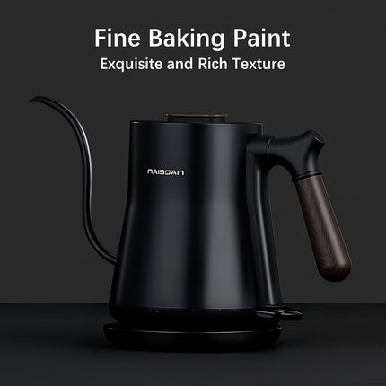 Kettle Rapid Boiling, Swan-neck Design, Anti-scald Handle,