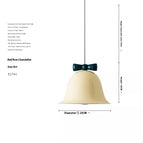 Cream Bell Deep Blue Bow / Three Colors