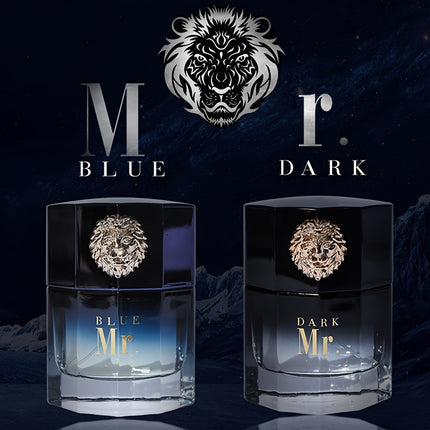 3.38oz Mr. Blue Men'S Perfume Long-Lasting Fragrance Lion Domineering Perfume
