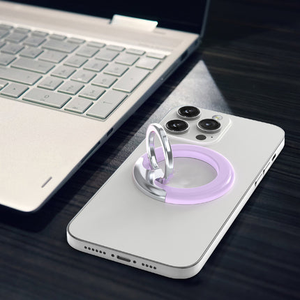 Magnetic Ring Support 360 Degree Rotating Foldable Phone Holder