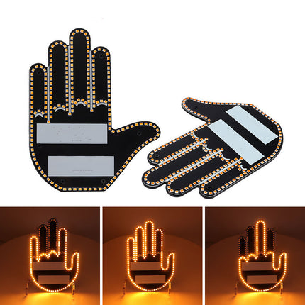 Led Multi-function Warning Modification Decoration Car Atmosphere Finger Lights
