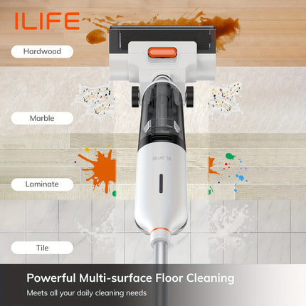Mop Hardwood Floor Cleaner, Lightweight One-Step Cleaning for Hard Floors and Multi-Surface