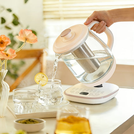 1.8L/60.87oz Immersion Electric Kettle | Health Kettle with 18 Functions, Thickened Glass,