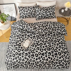 Leopard Print - Gray / 203cm*229cm
