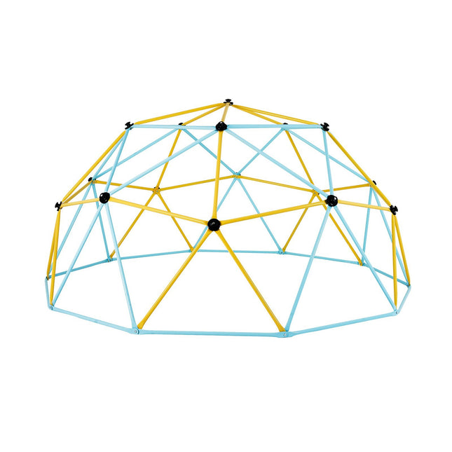 Climbing Dome, Jungle Gym Supports 750LBS and Easy Assembly, 10FT Geometric Dome Climber Play Center for Kids 3 to 10 Years Old,with Climbing Grip, Outdoor Backyard Play Equipment for Kids