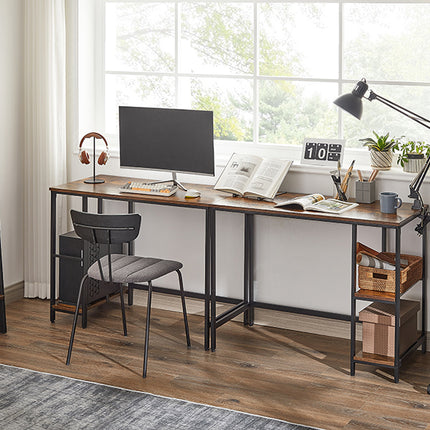 Work Table for Office Living Room, Steel Frame
