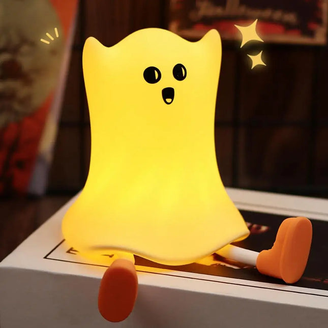 Halloween Silicone Ghost Shaped Bedside