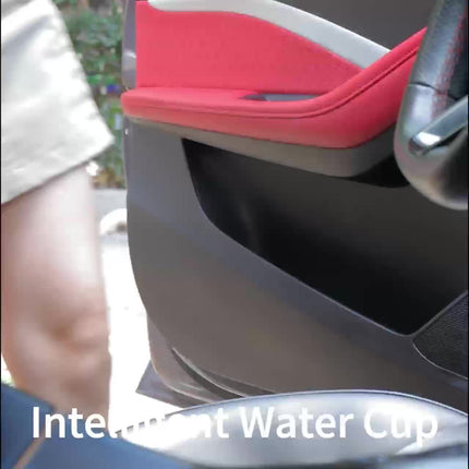 12 V Portable Electric Kettle - 14.2 oz Hot Water Insulated Car Cup, Magnetic Induction Stirring, Compact Travel Design,