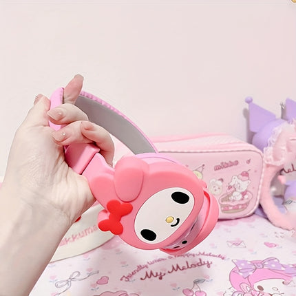 for hello kitty, for Kuromi and for my melody Cute Foldable Wireless Headphones for Teens