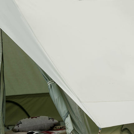 Exquisite Camping Outdoor Family Light Luxury Large Space Camping Cotton Tent