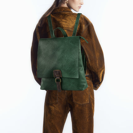 1pc Vintage Street Style Backpack, Casual Trendy Dual-Shoulder Bag with Adjustable Straps,