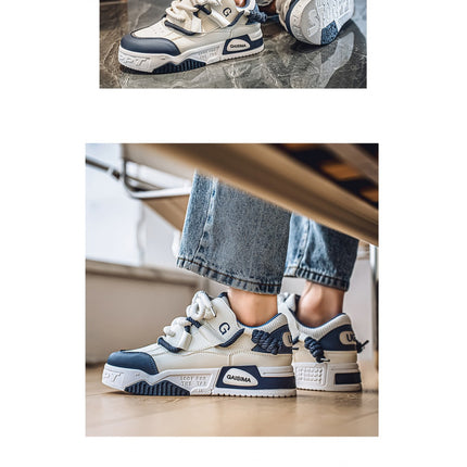 Men's Large Size Sneakers (US 10-13/EU 39-46) - Heavy Duty PVC Sole, Lightweight Breathable Shoes