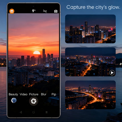M26 Ultra Unlocked 5G Smartphone | 8GB+256GB, 6.8" HD Display, 50MP+108MP Dual Camera,