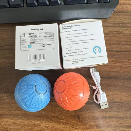 Jumping Ball Automatic Dog-teasing Luminous Pet Products