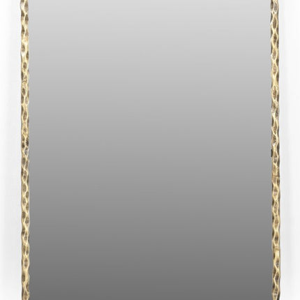 48" Brass Iron Framed Accent Mirror