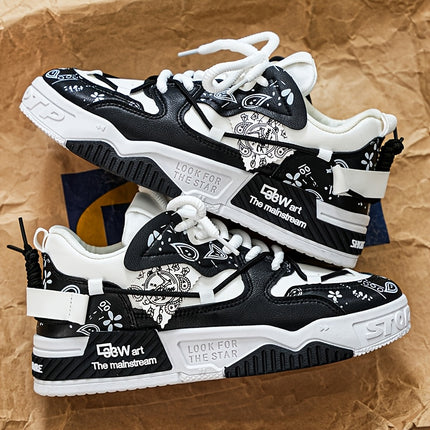 Men'S Low-Top Sneakers - All-Season Lace-Up Shoes with Cushioned PVC Sole, / Color Options