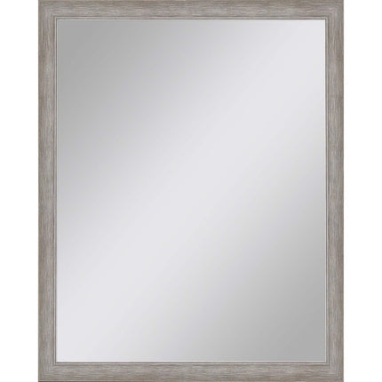 44" Silver Framed Accent Mirror