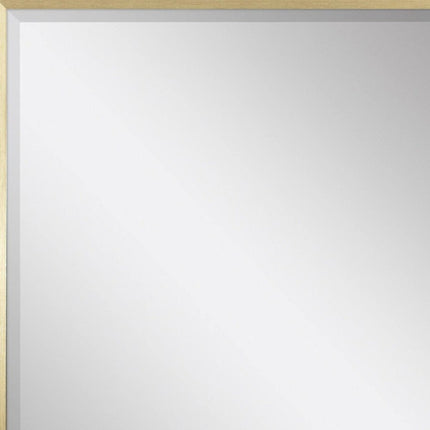 32" Gold Accent Mirror