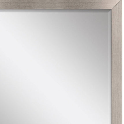30" Silver Accent Mirror