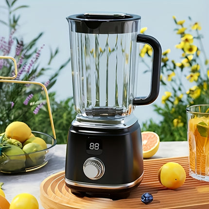 Fruit Juicer with Digital Display | Durable Plastic, USB Charging, 1-10L Capacity,