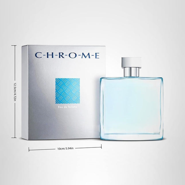 3.4 fl oz Azz.ar Eau de Parfum for Men | Fresh Citrus, Woody Musk Luxury Fragrance