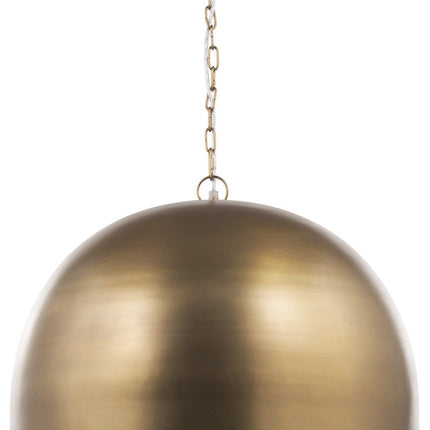 Gold Single Metal Dimmable Ceiling Light With Gold