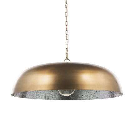 Gold Single Metal Dimmable Ceiling Light With Gold