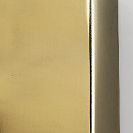 12" White Metal Corner Wall Light
