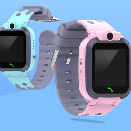 Pink Cartoon kids watch silicone strap