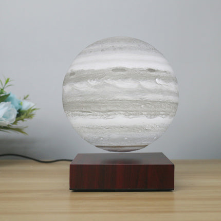 Levitating Earth Jupiter Lamp Magnetic Floating LED Night Light