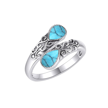 925 Sterling Silver Open Adjustable Band Ring for Women Jewelry Gifts